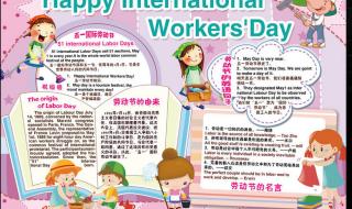 五一劳动节手抄报简单好画